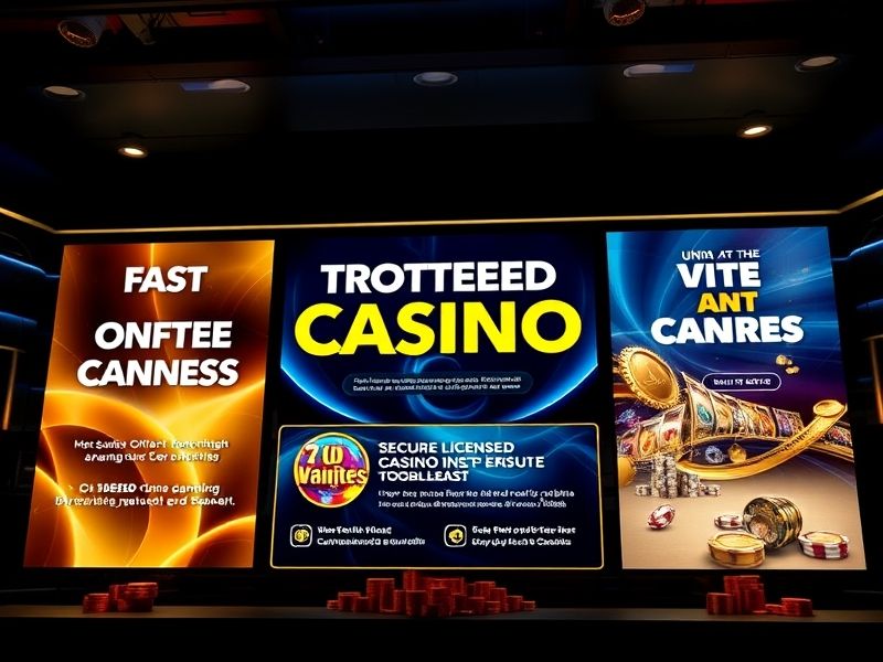 Explore the most trusted online casinos for secure and fair gaming. Find expert reviews, game guides, and tips to play responsibly. All top-rated gambling sites certified for quality and safety.